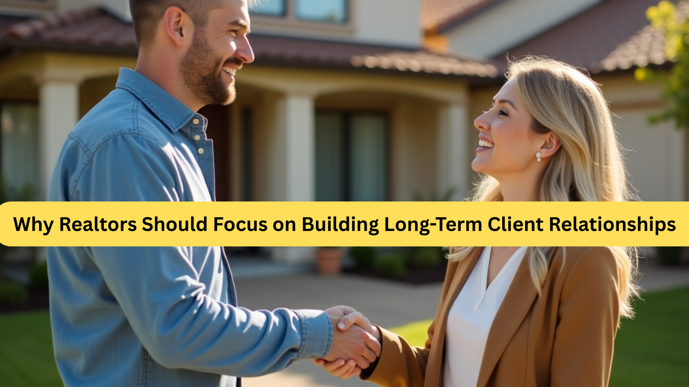 Why Realtors Should Focus on Building Long-Term Client Relationships, Not Just One Sale